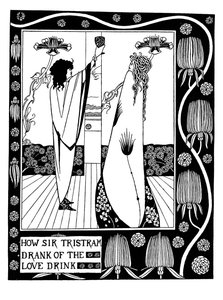 Illustration zum Buch Le Morte d