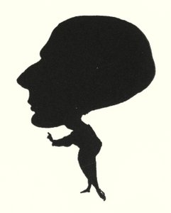 Silhouette von Aubrey Beardsley von Aubrey Beardsley