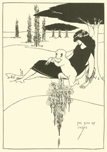 Der Kuss des Judas von Aubrey Beardsley
