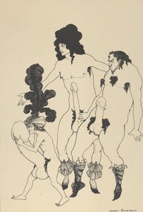 Die lakedämonischen Botschafter, für Die Lysistrata von Aristophanes, ca. 1926