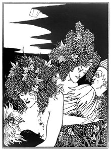 Die Falle der Weinlese, 1894 von Aubrey Beardsley