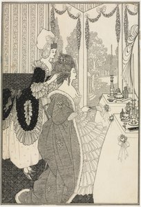 Die Toilette, aus Der Raub der Locke von Alexander Pope