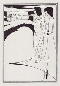 Die Frau im Mond, 1893 von Aubrey Beardsley
