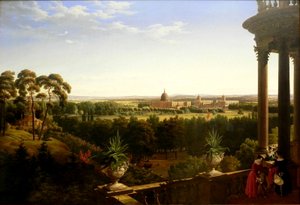 Blick auf das Neue Palais in Potsdam