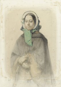 Porträt von Theresia A. A. Allebé