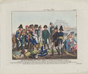 Der Tod von Marschall Duroc in Hochkirchen am 22. Mai 1813