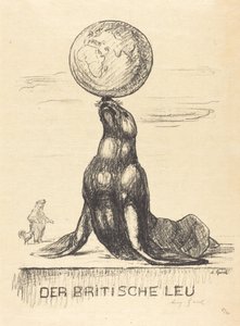 Der britische Löwe von August Gaul
