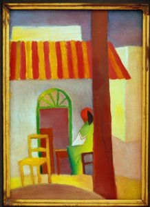 Türkisches Cafe I von August Macke