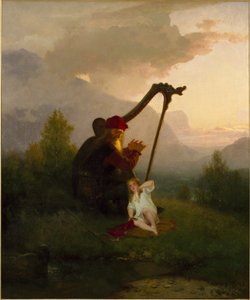 König Heimer und Aslög von August Malmström