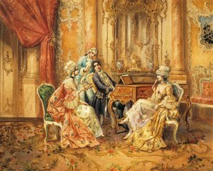 Am Klavier, von Stephan Sedlacek