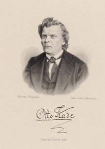 Porträt des Komponisten Otto Kade