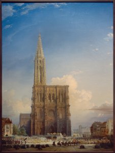 Straßburger Münster im Mittelalter