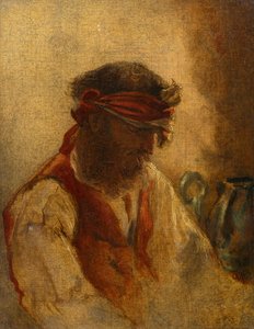 Verwundeter Tiroler von August von Pettenkofen