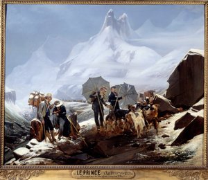 Landschaft von Susten (Schweizer Alpen)
