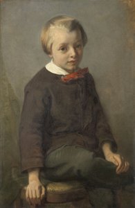 Porträt eines Jungen von Auguste Allebe