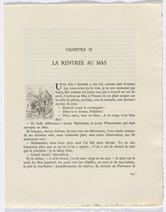 Frédéric Mistral: Mémoires et Recits von Frédéric Mistral: Gebäude und Bäume (Seite 131) von Auguste Brouet