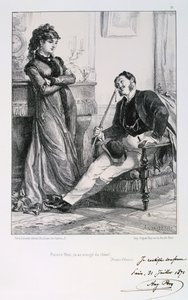 Pauvre Nini, tu as mangé du chien!, Belagerung von Paris, 1871
