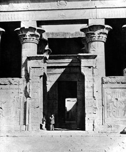 Tempel Edfu, Ägypten, 1893 von Auguste Edouard Mariette