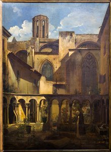 Innenansicht des Kreuzgangs von Saint-Sauveur in Aix-en-Provence