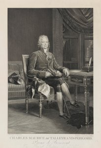 Charles Maurice de Talleyrand-Périgord von Auguste Gaspard Louis Desnoyers