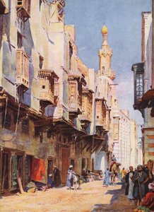 Das alte Kairo, Ägypten von Auguste Gerardin