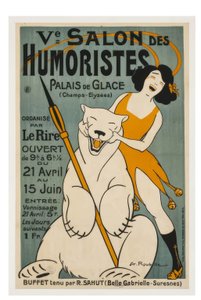 Fünfter Salon der Humoristen. Palais de Glace. organisiert von Le Rire