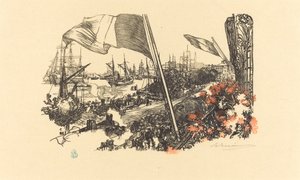 Widmungsseite von Auguste Lepere