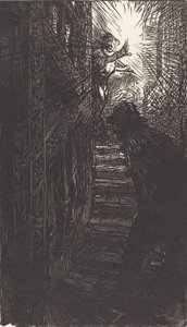Skulpturtreppe Rue Boutebrie, 1901