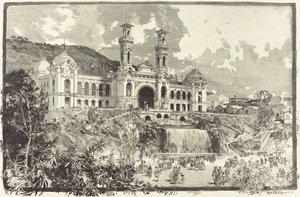 Ausstellung von Nizza von Auguste Lepere