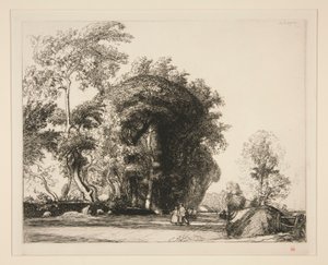 Der Weg von Saint-Gilles (Saint-Jean-de-Monts) von Auguste Lepere