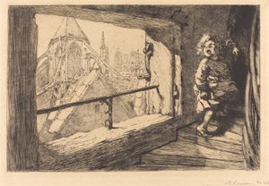 Die Dächer von Saint-Severin