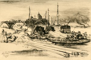 Quai De La Gare: Öffentliche Müllhalde, 1908