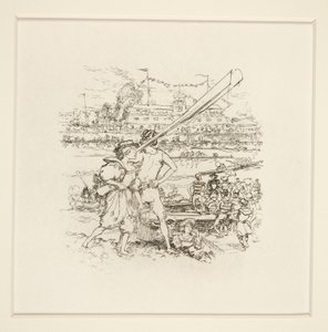 Flussufer-Party von Auguste Lepere