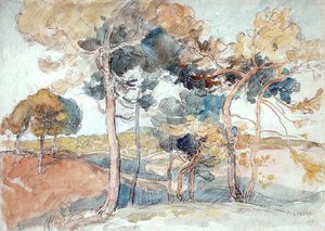 Die großen Bäume von Auguste Lepere