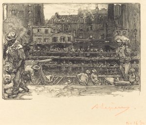 Entladen, Canal Saint-Martin