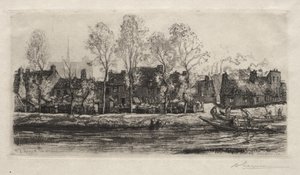 Amiens, die Ufer der Somme