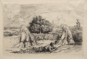 Roggenhaufen, Crèvecœur von Auguste Louis Lepère