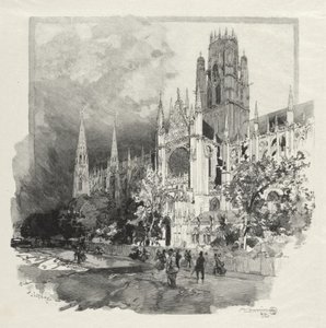 Rouen Illustré: Kirche Saint Ouen