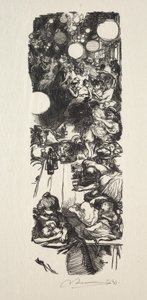 14. Juli, Rue de Belleville, Mitternacht
