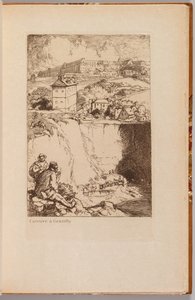 Katalog der Ausstellung von August Lepère: Carrière à Gentilly, 1908 von Auguste Louis Lepère