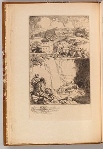 Katalog der Ausstellung von August Lepère: Frontispiz von Auguste Louis Lepère