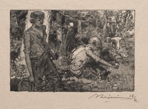 Maiglöckchensammlung von Auguste Louis Lepère