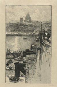 [Fischer auf einem Pier, Paris]