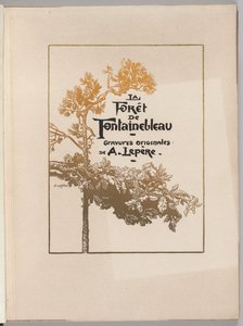 Fontainebleau-Wald: Umschlag (La Forêt de Fontainebleau)
