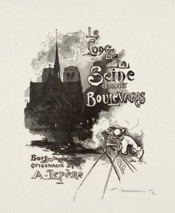 Frontispiz: Le long de la Seine et des Boulevards