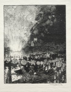 Fête Vénitienne von Auguste Louis Lepère