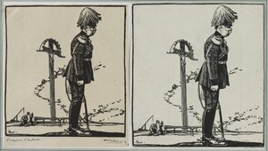Der Kaiser von Österreich, 1914 von Auguste Louis Lepère
