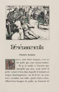 Landschaften und Straßenecken: Umzug, 1900