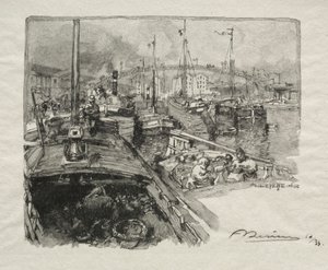 Das Becken von La Villette