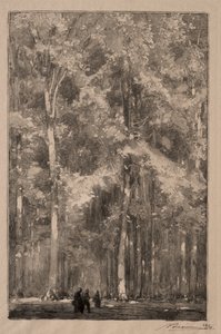 Le Matin, Carrefour des Forts Marlotte, 1889